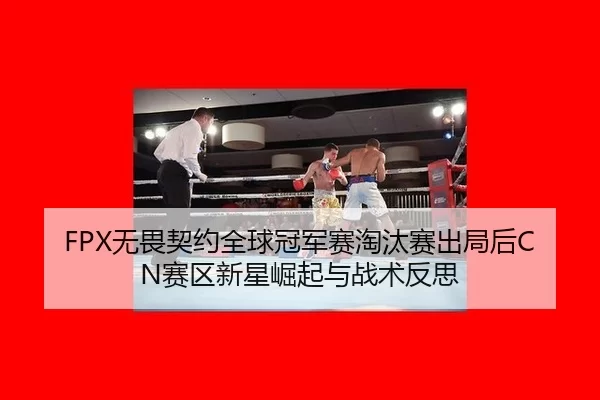 FPX无畏契约全球冠军赛淘汰赛出局后CN赛区新星崛起与战术反思